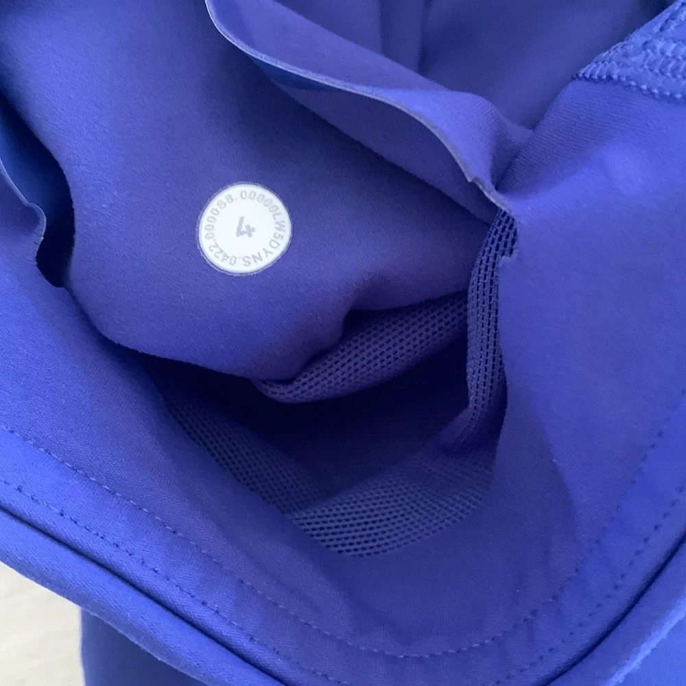 Lululemon Athletica Leggings Blue Size 4 Excellent Condition Spring Color - Picture 6 of 10